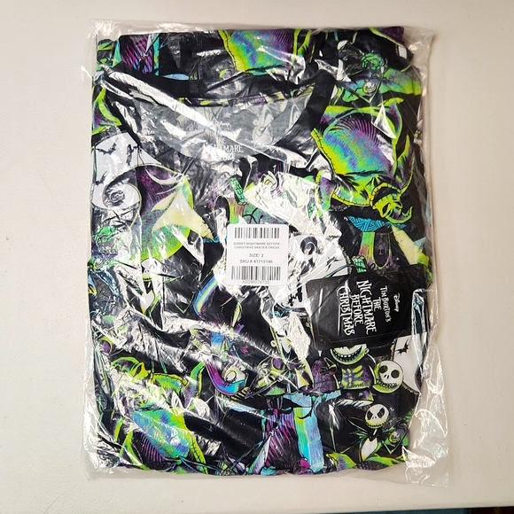 ❤️NWT VINTAGE TORRID NIGHTMARE BEFORE CHRISTMAS SKATER DRESS - HALLOWEEN - Picture 5 of 13